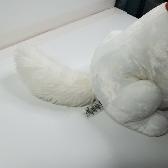 Rare XL 20" Bolt Disney Store SOFT Plush Stuffed Dog White German Shepard Seated - Picture 8 of 12